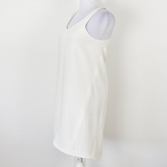 Rag & Bone Chieftain Textured Panel Racerback Tank Shift Mini Dress - 0 - Picture 6 of 9